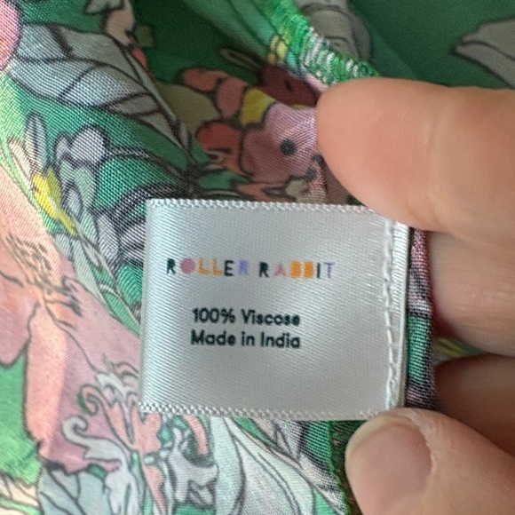 NWT Roller Rabbit Ashbury Floral Top & Pant. Large - Picture 10 of 10